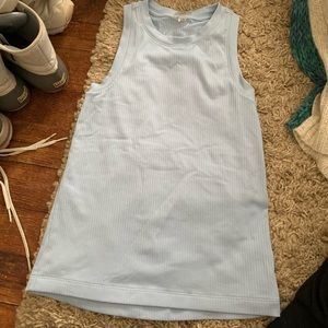 CALIA BY CARRIE UNDERWOOD BLUE TANK, EXCELLENT CONDITION SIZE SMALL